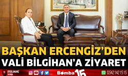 Başkan Ercengiz’den, Vali Bilgihan’a ziyaret