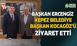 Burdur Belediye Başkanı Ali Orkun Ercengiz'den Kocagöz'e ziyaret