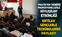 Burdur İl Özel İdaresi Genel Sekreteri Asım Ertilav gençlere buluştu