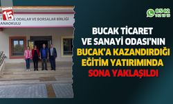 Bucak TOBB Anaoku'nun sonuna gelindi