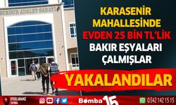 Burdur'da bir evden 25 bin tl'lik bakır eşya çalışmalar