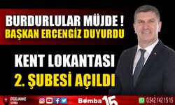 Burdur'da Kent Lokantası’nın ikinci Şubesi Hizmete Açıldı