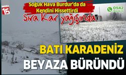 Karadeniz beyaza büründü. Burdur'da havalar soğumaya devam edecek