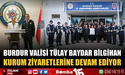 Burdur Valisi Tülay Baydar Bilgihan, kurum ziyaretlerine devam ediyor