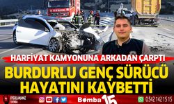 Denizli karayolunda kamyona çarpan genç sürücü hayatını kaybetti