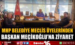 MHP Bucak Belediye Meclis Üyelerinden Başkan Meçikoğlu'na ziyaret