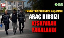 Emniyet Ekiplerinden kaçamadı: Araç hırsızı kıskıvrak yakalandı