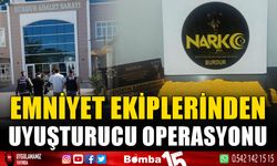 Burdur'da Emniyet Ekiplerinden Uyuşturucu Operasyonu