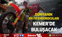 Dünyanın en iyi enduro motosiklet sporcuları Antalya'da buluşacak