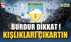 Burdur dikkat! Meteoroloji uyardı, sıcaklıklar azalıyor