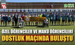 Özel Öğrenciler ve MAKÜ Öğrencileri Dostluk Maçında Buluştu