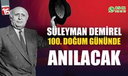 Süleyman Demirel’in 100. doğum yılı için anma programı