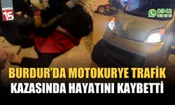 Motosiklet sürücüsü feci şekilde can verdi