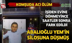 Abalıoğlu Yem'de acı ölüm. Cansız bedeni un silosunda bulundu