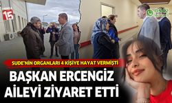 Başkan Ali Orkun Ercengiz, organ bağışı yapan aileye ziyaret etti