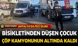 Antalya'da yaşanan kaza acı kazada küçük çocuk hayatını kaybetti