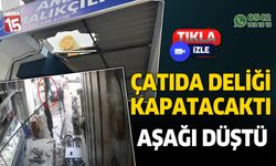 Antalya'da çatıdaki deliği kapatmak için çıktığı yerden düştü