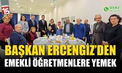 Başkan Ercengiz’den Emekli Öğretmenlere Yemek