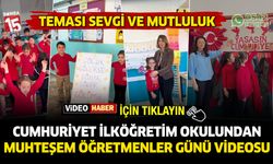 Burdur Cumhuriyet İlkokulundan öğretmenler gününe özel video