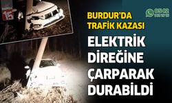 Burdur Gölhisar ilçesinde trafik kazası