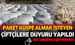 Burdur Şeker Fabrikasından paket küspe almak isteyen çiftçilere duyuru