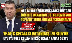 Burdur CHP Milletvekili İzzet Akbulut: Uyuşturucu Ticaretini Durdurmak İçişleri Bakanlığı'nın Görevi