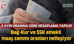 Bağ-Kur ve SSK emekli maaş zammı için oranlar netleşiyor