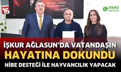 İŞKUR Ağlasun da Yaşayan Vatandaşın Hayatına Dokundu