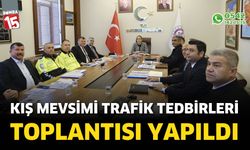 Burdur'da kış trafik tedbirleri toplantısı yapıldı