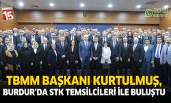 TBMM Başkanı Numan Kurtulmuş Burdur'da STK temsilcileri ile buluştu