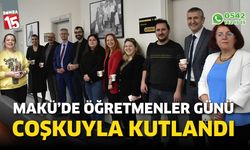 24 Kasım Öğretmenler Günü Coşkuyla Kutlandı