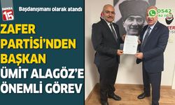 Zafer Partisi’nden başkan Ümit Alagöz’e önemli görev