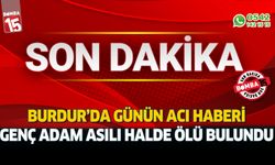 Genç adam asılı halde ölü bulundu