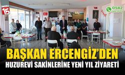 Başkan Ercengiz’den Huzurevi sakinlerine yeni yıl ziyareti