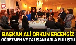 Burdur Belediye Başkanı Ali Orkun Ercengiz öğretmen ve çalışanlarla buluştu