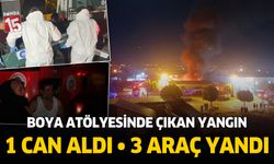 Antalya'da boya atölyesinde çıkan yangın 1 can aldı. Araçlar küle döndü