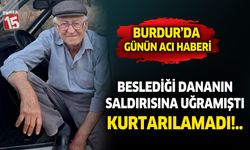 Burdur'da beslediği dananın saldırısına uğrayan adam hayatını kaybetti