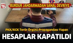 Jandarma Sanal Devriye Burdur'da FETÖ ve PKK propagandası yapan hesapları tespit etti