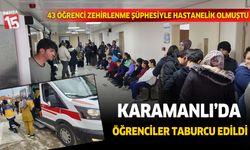 Karamanlı'da yemek sonrası rahatsızlanan öğrenciler taburcu edildi