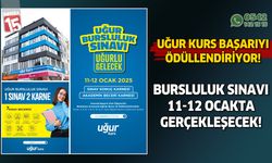 Burdur'da Uğur Kurs’ta burs olanağı sağlayacak Uğur Bursluluk Sınavı