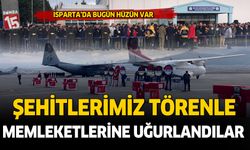 Helikopter kazasında ölen şehitlerimiz memleketlerine uğurlandı