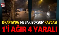 Isparta'da ne bakıyorsun tartışmasında kan aktı