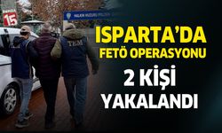 Isparta'da 2 şahıs yakalandı