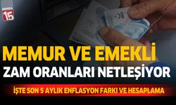 memur ve emekli maaş oranları netleşiyor.... İşte o oranlar ve artış rakamları...