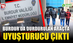 Durdurulan araçtan uyuşturucu çıktı, 3 şüpheli tutuklandı