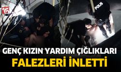 Antalya'da genç kızın yardım çığlıkları falezleri inletti