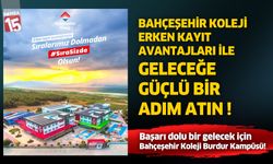 Bahçeşehir Koleji erken kayıt avantajları ile geleceğe güçlü bir adım atın