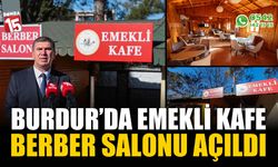 Emekli Cafe ve Berber Salonu açıldı