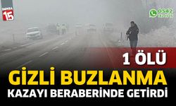 Gizli buzlanma kazaya neden oldu 1 kişi hayatını kaybetti