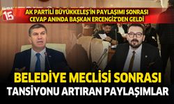 Hüseyin Büyükkeleş'in paylaşımına Başkan Ali Orkun Ercengiz'den cevap gecikmedi